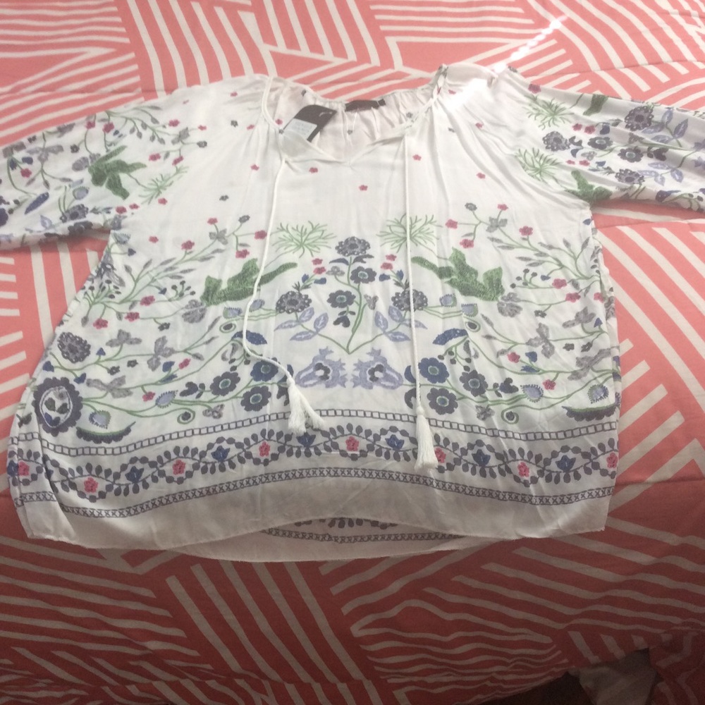 A multi colored blouse(Bohemian)